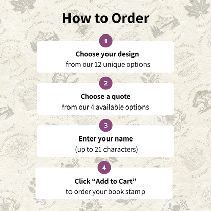 My Book Embosser – Nature & Plants