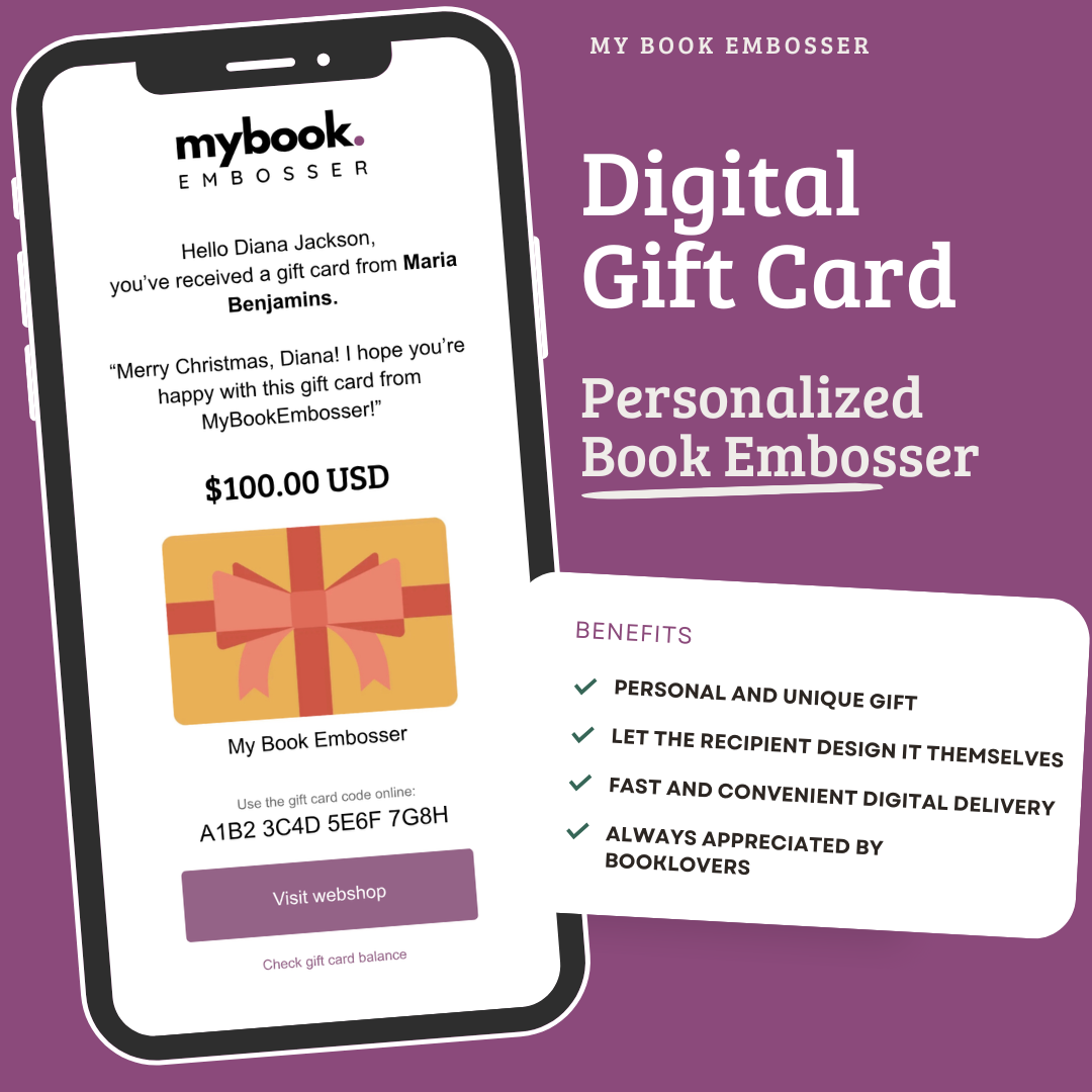 Digital Gift Card – The Perfect Gift for Book Lovers
